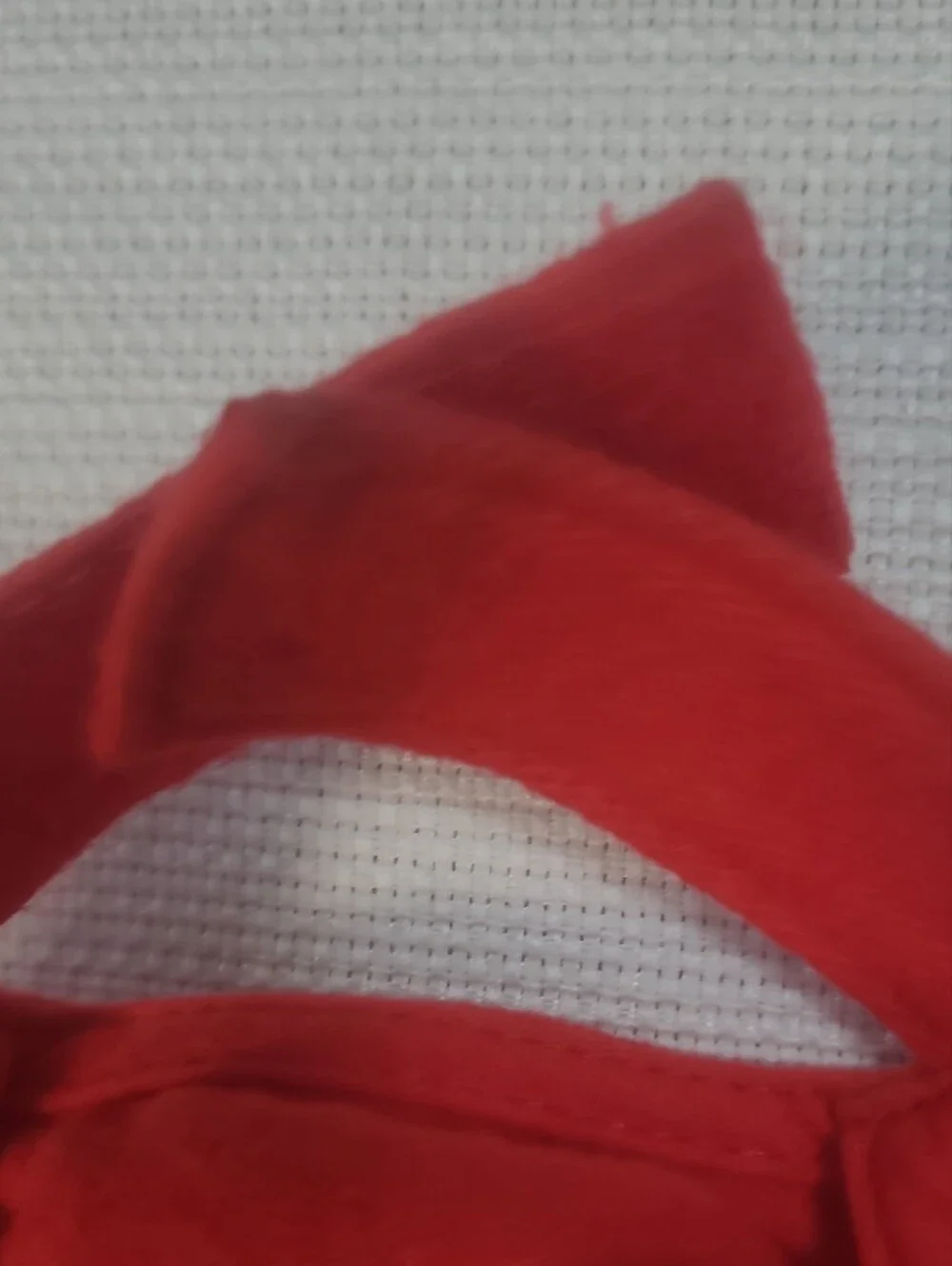 Bright Red Kids Cap with Character Patch Buc-ee The Beaver